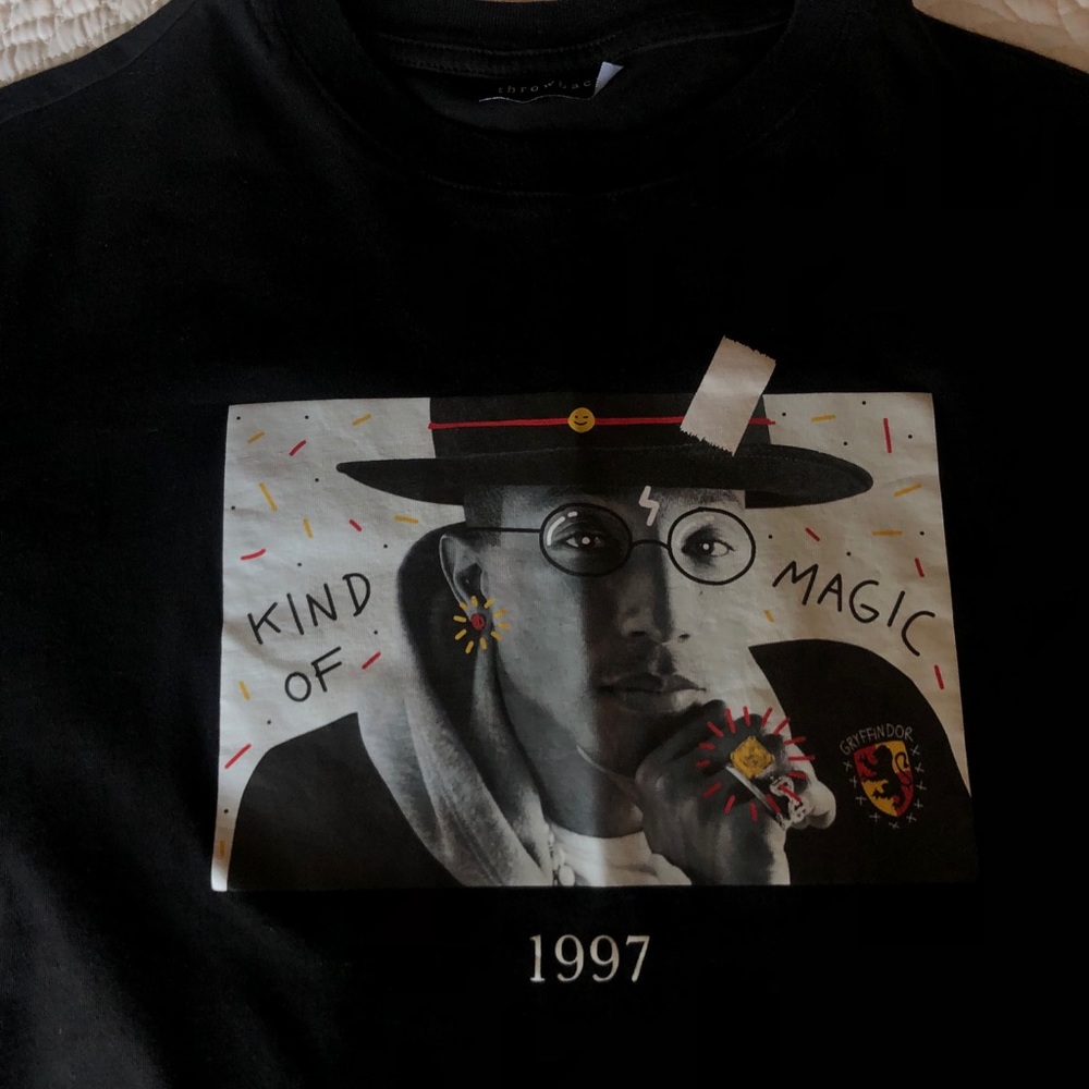 OUT OF STOCK Throwback Pharrell Williams Shirt